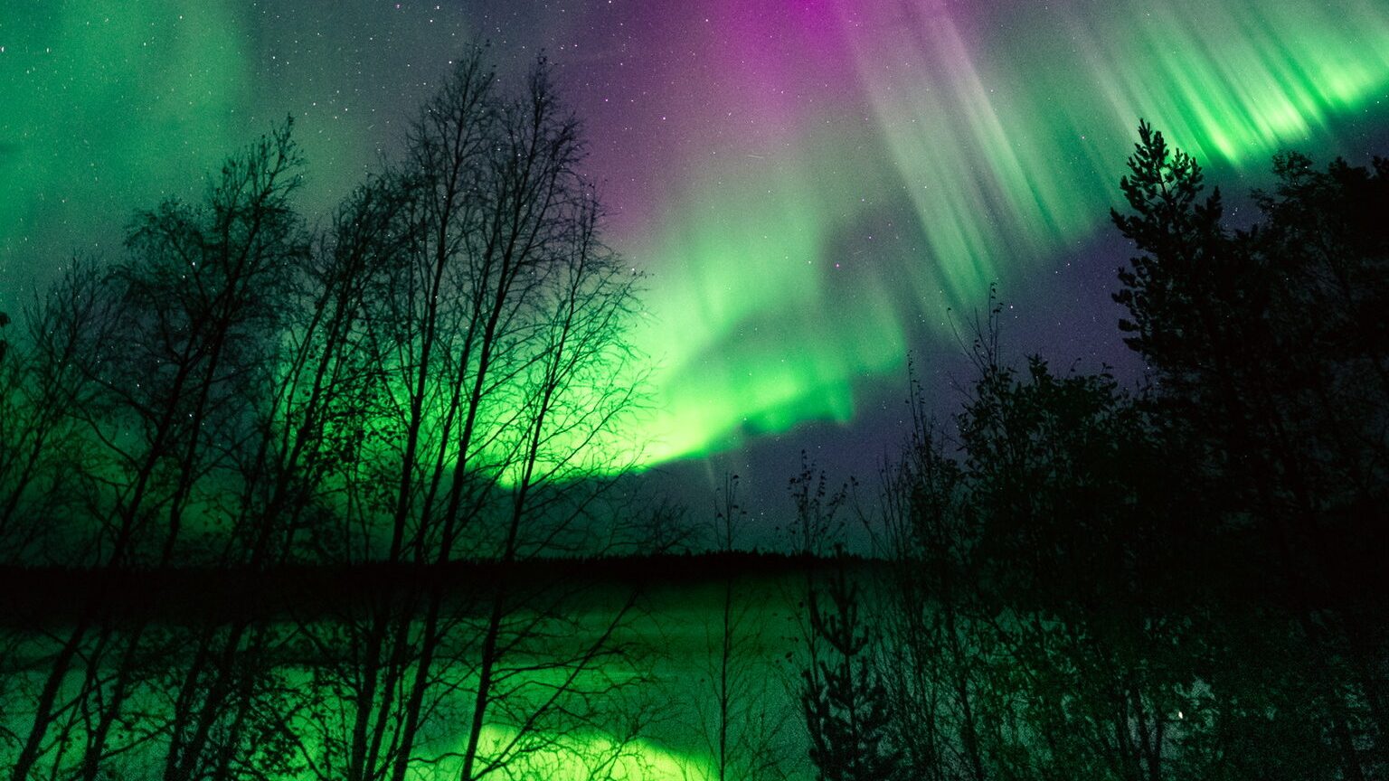 Finnisch-Lappland - Der beste Ort, um Nordlichter zu sehen