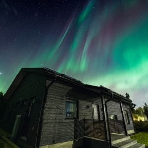 Villa Polar Lights with Jacuzzi